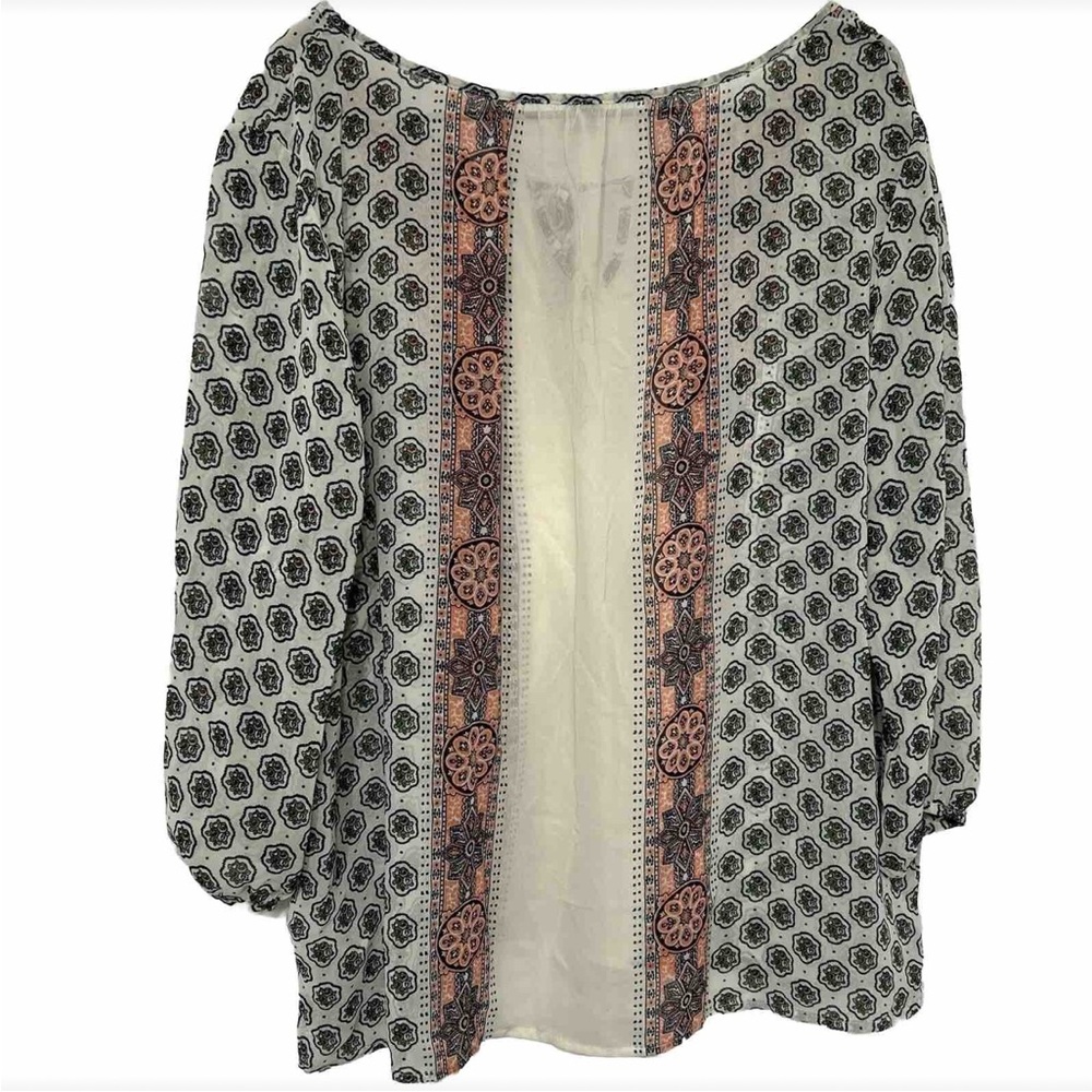 Old Navy Multicolor Patterned Blouse - image 2